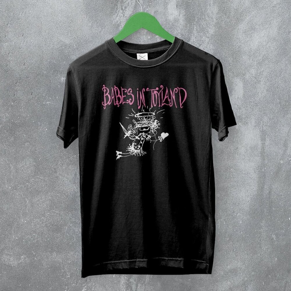 Babes In Toyland Album Rock Band Music Graphic Fan Graphic Tour T-Shirt .